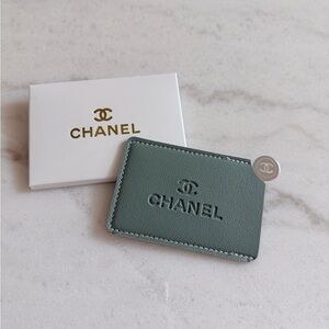 Mint Green Card Holder Mirror